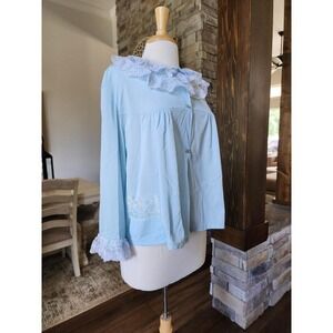 Nanette Vintage Lace Bib Top Lingerie Ruffles Cottagecore Cosplay‎